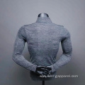 Custom Workout Fitness Bodybuilding half zip Running T-Shirt